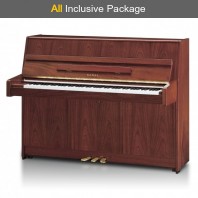 Kawai K-15 E Mahogony Polished Upright Piano All Inclusive Package